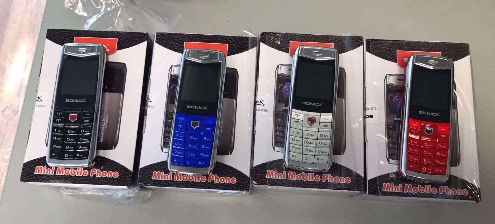 Mini GSM Sonica M1 Dual Sim Card 2 Caméra Bluetooth