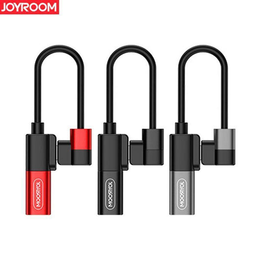 Adaptateur JOYROOM S-M362 2 in 1 Recharge + Audio pour iPhone - Grey