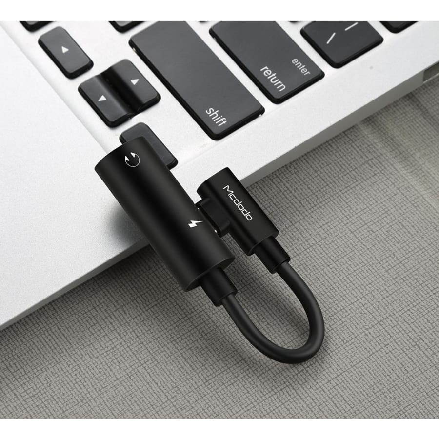 Adaptateur MCDODO CA-546 2 in 1 Recharge + Audio Type-C