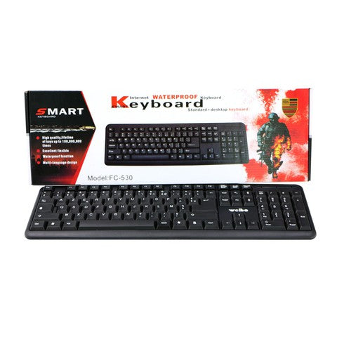 Clavier Azerty (FR) Smart USB PC Laptop Windows / Mac