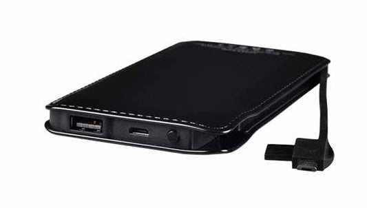 Batterie de Secours PowerBank 8000mAh Ultra-fin Léger 2x USB - Noir