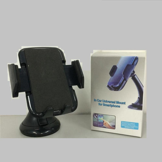 Support Voiture UNIVERSEL Rotatif avec Ventouse pour Smartphone