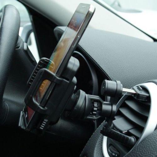 Support Voiture UNIVERSEL Rotatif Grille D'aeration pour Smartphone